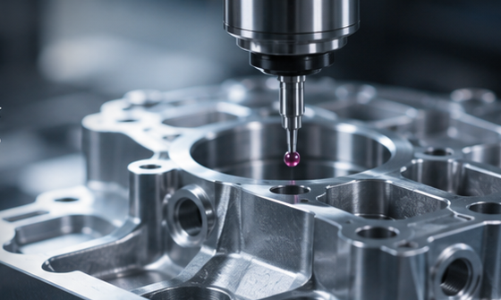 CNC precision machining inspection
